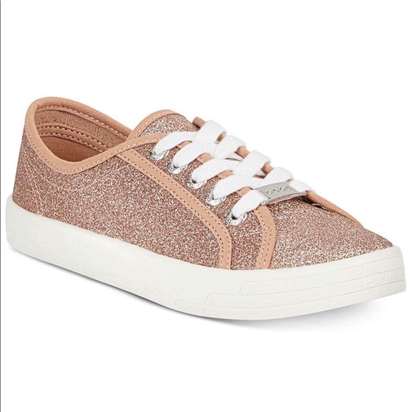 bebe sneakers rose gold